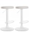 2er Set Barhocker Ponte Kunstleder weiß