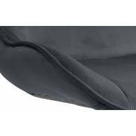 Baras kėdė Vonore Velvet chromas