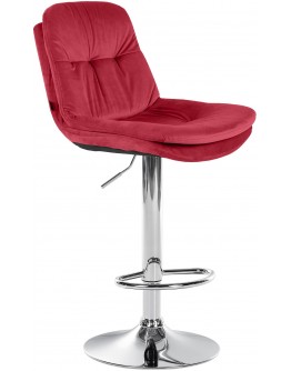 Baras kėdė Laurel Velvet chromas