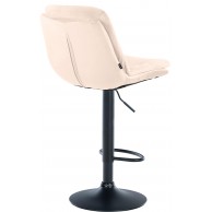Baras kėdė Laurel Velvet juoda
