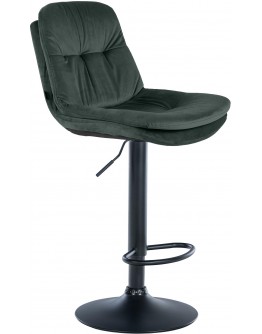 Baras kėdė Laurel Velvet juoda