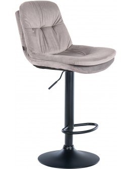 Baras kėdė Laurel Velvet juoda