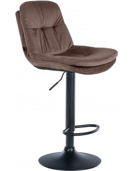 Baras kėdė Laurel Velvet juoda