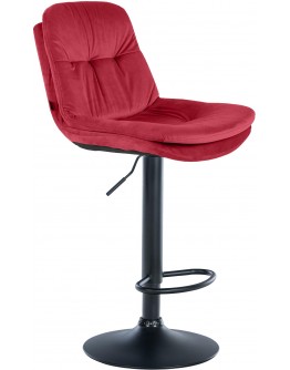 Baras kėdė Laurel Velvet juoda