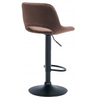 Baras kėdė Camden aksomas juodas
