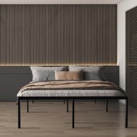 Metalinė lovelė „Hamlin“ 200x90x41 cm - PirkPatogiai.lt