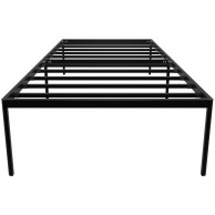 Metalinė lova Hamlin 200x100x41 cm - PirkPatogiai.lt
