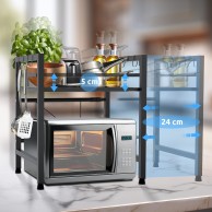 Mikrobangų krosnelės lentynos Marana 2 pakopos - PirkPatogiai.lt