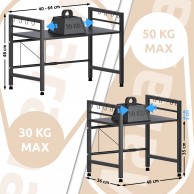 Mikrobangų krosnelės lentynos Marana 2 pakopos - PirkPatogiai.lt
