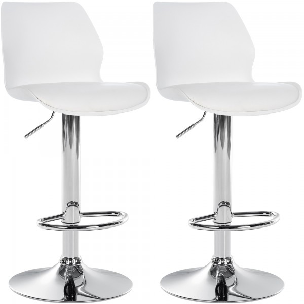 2 vnt. baro kėdžių rinkinys „Gilbert“ iš plastiko