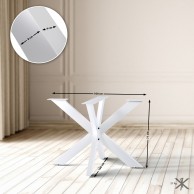 Stalo kojos Biloxi 100x100 cm - PirkPatogiai.lt