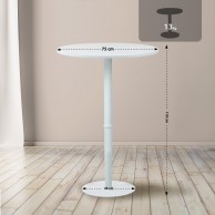 Stalas Hereford, apvalus, 75 cm - PirkPatogiai.lt