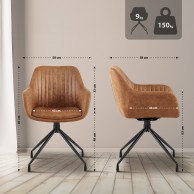 Valgomojo kėdė „Welby Vintage“