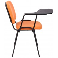 4 vnt. kėdžių rinkinys „Ken“ su sulankstomu stalu, audinys