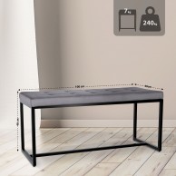 Sėdimoji sofa Barci B Samt - PirkPatogiai.lt