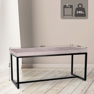 Sėdimoji sofa Barci B Samt - PirkPatogiai.lt