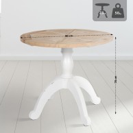 Valgomojo stalas Roswell 90 cm - PirkPatogiai.lt