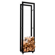 Kaminholzständer Keri su ratukais 25x40x150 - PirkPatogiai.lt