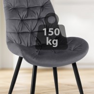 Valgomojo kėdė Rossford Samt