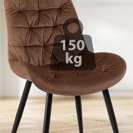 Valgomojo kėdė Rossford Samt