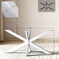 Stalo kojos Hardwick 150x78x71 cm - PirkPatogiai.lt