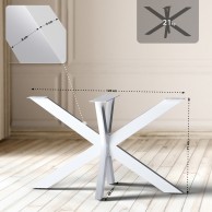 Stalo kojos Hardwick 120x68x71 cm - PirkPatogiai.lt