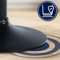 Baras kėdė Olinda Velvet juoda