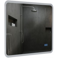 Vonios veidrodis Jericho 60x80 su „Bluetooth“ - PirkPatogiai.lt
