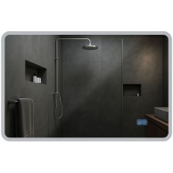 Vonios veidrodis Jericho 70x100 su „Bluetooth“ - PirkPatogiai.lt