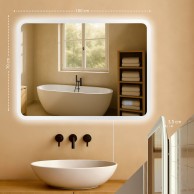 Vonios veidrodis Jericho 70x100 be Bluetooth - PirkPatogiai.lt