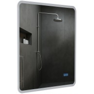 Vonios veidrodis Jericho 80x80 su „Bluetooth“ - PirkPatogiai.lt