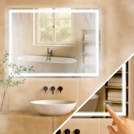 Vonios veidrodis Jaffrey 60x80 be Bluetooth - PirkPatogiai.lt