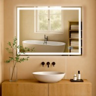 Vonios veidrodis Jaffrey 60x80 be Bluetooth - PirkPatogiai.lt