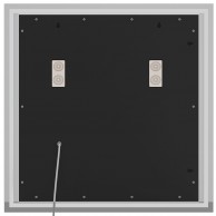 Vonios veidrodis Jaffrey 80x80 su „Bluetooth“ - PirkPatogiai.lt