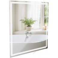 Vonios veidrodis Jaffrey 80x80 su „Bluetooth“ - PirkPatogiai.lt