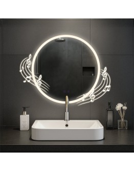 Vonios veidrodis Laconia 60 su „Bluetooth“