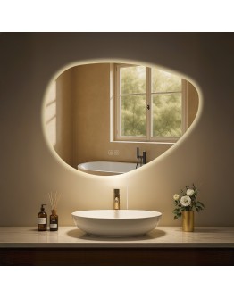 Vonios veidrodis Almafie 65x75 be Bluetooth