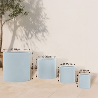 4 vnt. vazonų rinkinys 1 - PirkPatogiai.lt