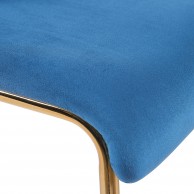 Baras kėdė Hoover Velvet 4-Fuß Gold