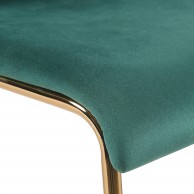 Baras kėdė Hoover Velvet 4-Fuß Gold