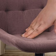 2 vnt. valgomojo kėdžių rinkinys „Merna“ audinys