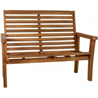 Atlošiamas tiko medžio suolas Nicosia 150 cm - PirkPatogiai.lt