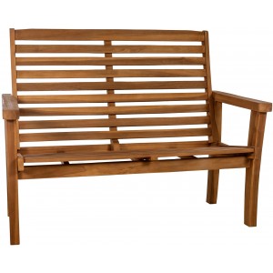 Atlošiamas tiko medžio suolas Nicosia 150 cm