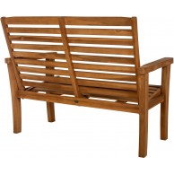 Atlošiamas tiko medžio suolas Nicosia 150 cm - PirkPatogiai.lt