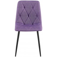 2 vnt. valgomojo kėdžių rinkinys „Clairton“ su audiniu