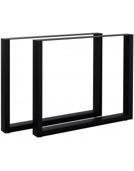 2x Ilkan stalo kojos, 90 cm