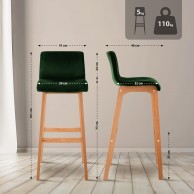 Baras kėdė Hoover Velvet Natura