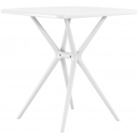 Stalas „Becky“, stačiakampis, 72 x 72 cm