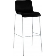 Baras kėdė Hoover Velvet 4-kojė Chromas