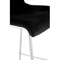 Baras kėdė Hoover Velvet 4-kojė Chromas